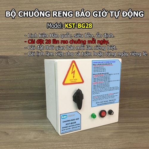 Giải pháp chuông báo giờ tự động không dây cho văn phòng